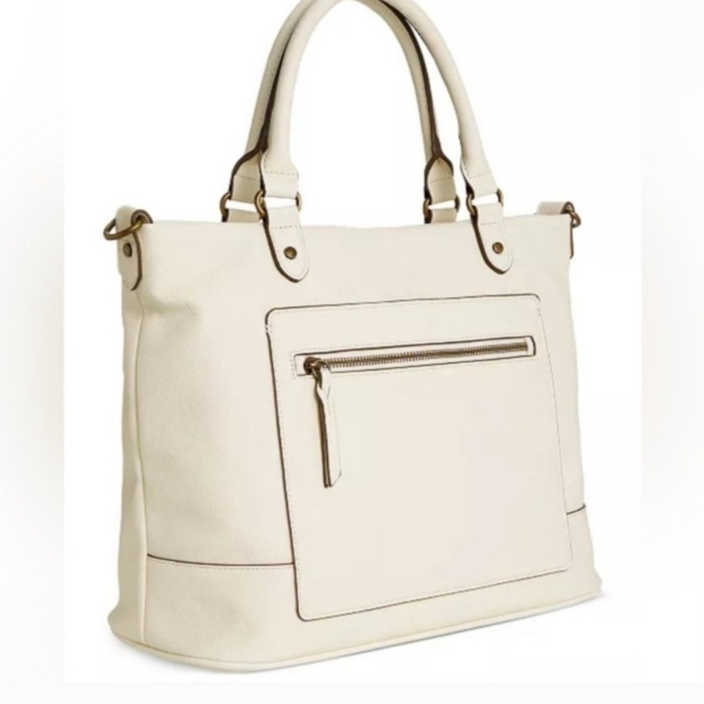 Style & Co Cream Tote Bag